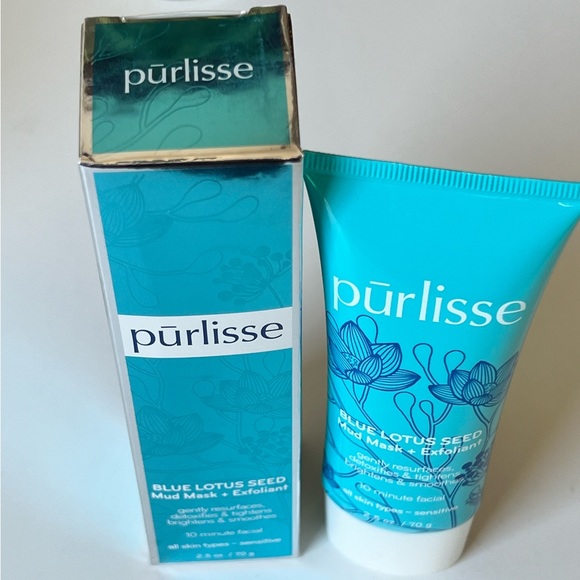 Purlisse blue lotus seed MUD mask and exfoliant - Picture 2 of 3